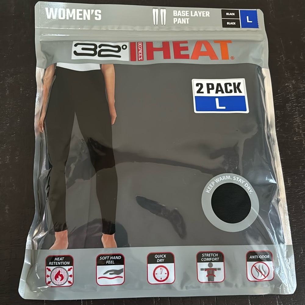 Leggings 2 Pack (Black / L)